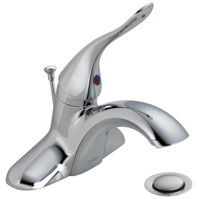 Delta Commercial - Commercial HDF: Single Handle Centerset Lavatory Faucet - Chrome