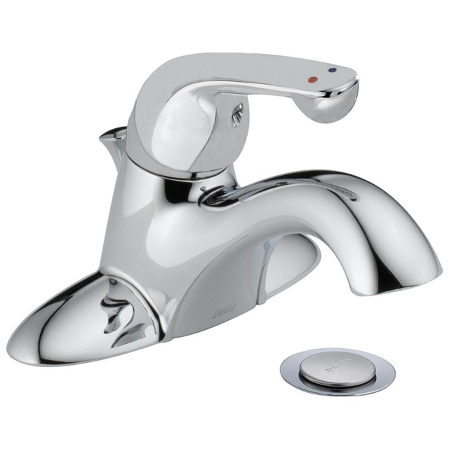 Delta Commercial - Commercial HDF: Single Handle Centerset Lavatory Faucet - Chrome