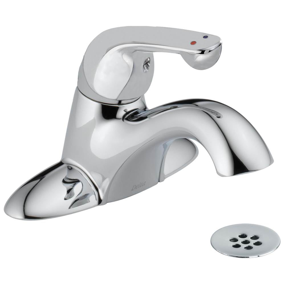 Delta Commercial - Commercial HDF: Single Handle Centerset Lavatory Faucet - Chrome