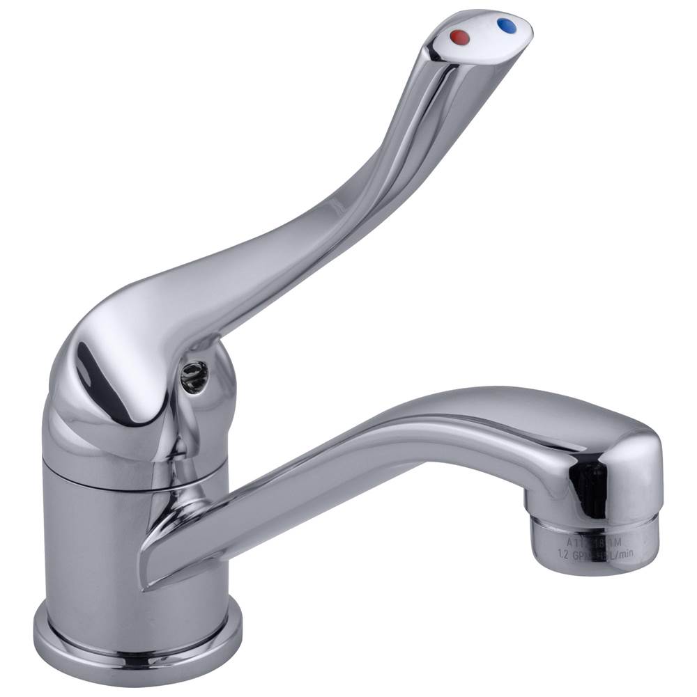 Delta Commercial - Commercial HDF: Single Handle Basin Faucet - Chrome