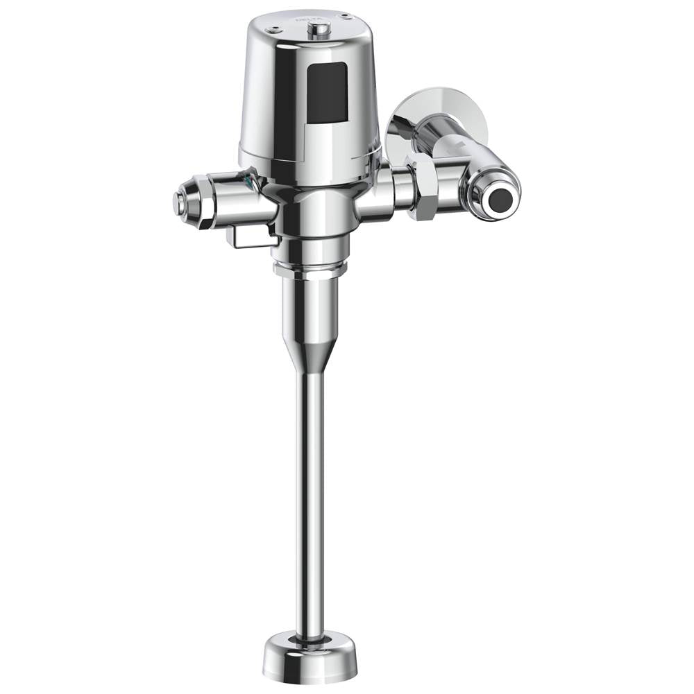 Delta Commercial - Commercial 81TBT / 81THW: Electronic Urinal Flush Valve - Manual Mechanical Override - Chrome