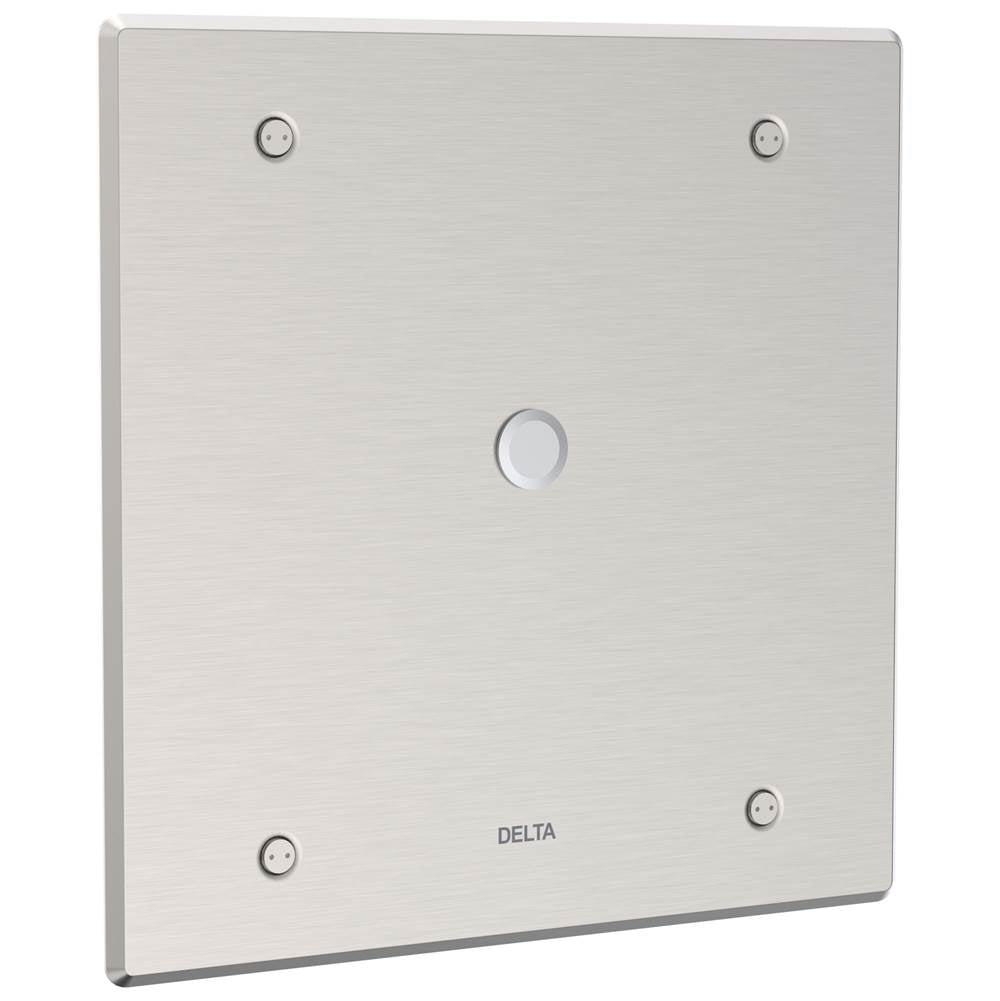 Delta Commercial - Commercial 860T: Electronic Shower Trim with Push Button Activator- Hardwire - Chrome