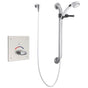 Delta Commercial - Commercial 860T: Electronic Shower Trim with Push Button Activator- Hardwire - Chrome
