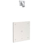 Delta Commercial - Commercial 860T: Electronic Shower Trim with Push Button Activator- Hardwire - Chrome