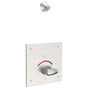 Delta Commercial - Commercial 860T: Push Button Electronic Shower System - Chrome