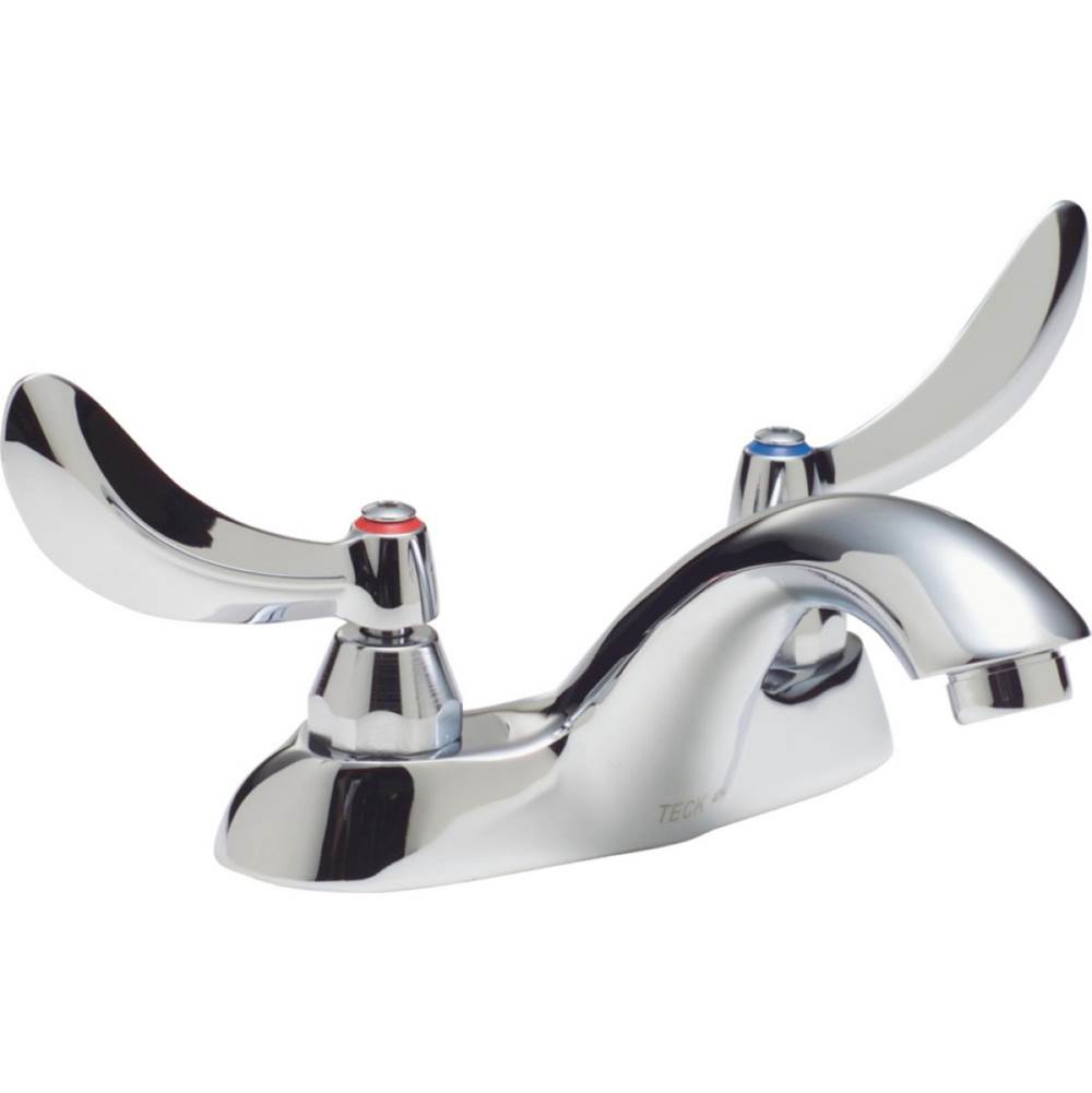 Delta Commercial - Commercial 21C: Two Handle Centerset Bathroom Faucet - Less Pop-Up - Chrome