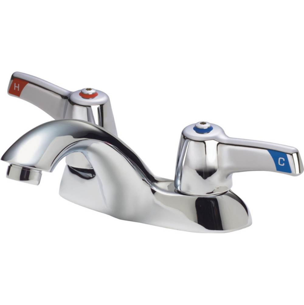 Delta Commercial - Commercial 21C: Two Handle Centerset Bathroom Faucet - Less Pop-Up - Chrome