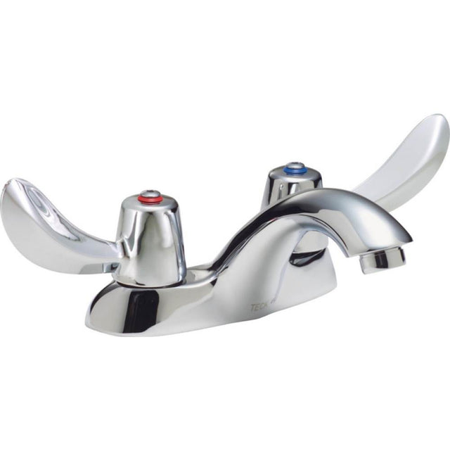 Delta Commercial - Commercial 21C: Two Handle Centerset Bathroom Faucet - Less Pop-Up - Chrome