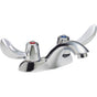 Delta Commercial - Commercial 21C: Two Handle Centerset Bathroom Faucet - Less Pop-Up - Chrome