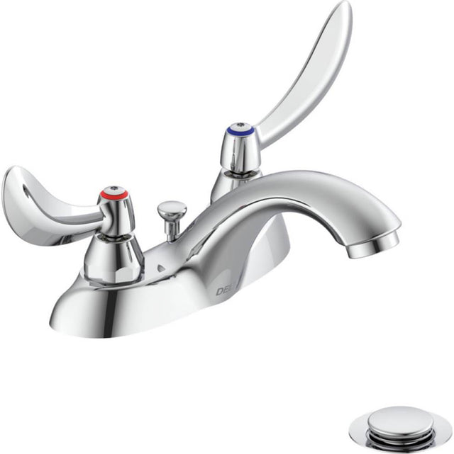 Delta Commercial - Commercial 21C: Two Handle Centerset Bathroom Faucet - Chrome