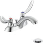 Delta Commercial - Commercial 21C: Two Handle Centerset Bathroom Faucet - Chrome
