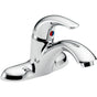 Delta Commercial - Commercial 22C: Single Handle Centerset Bathroom Faucet - Less Pop-Up - Chrome