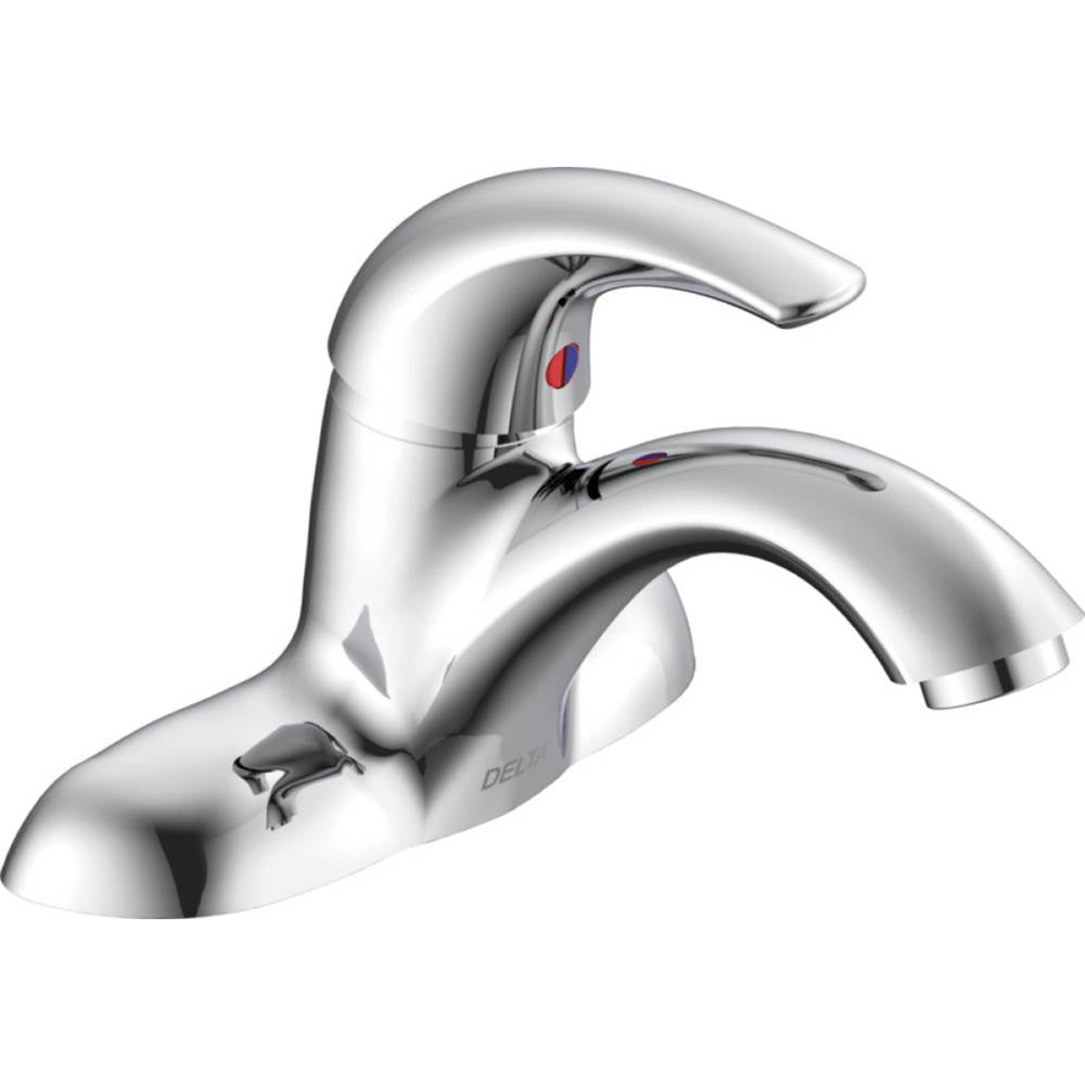 Delta Commercial - Commercial 22C: 1H Cast Lav, 4'' Centerset - Chrome