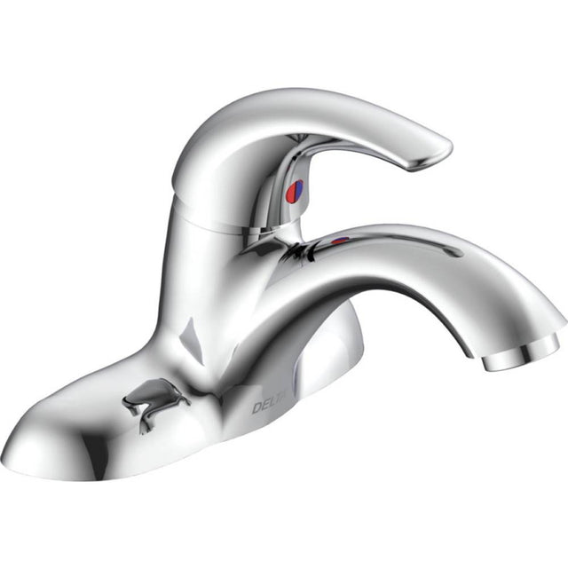 Delta Commercial - Commercial 22C: 1H Cast Lav, 4'' Centerset - Chrome
