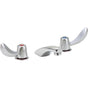 Delta Commercial - Commercial 23C1: Two Handle Widespread Bathroom Faucet - Less Pop-Up - Chrome