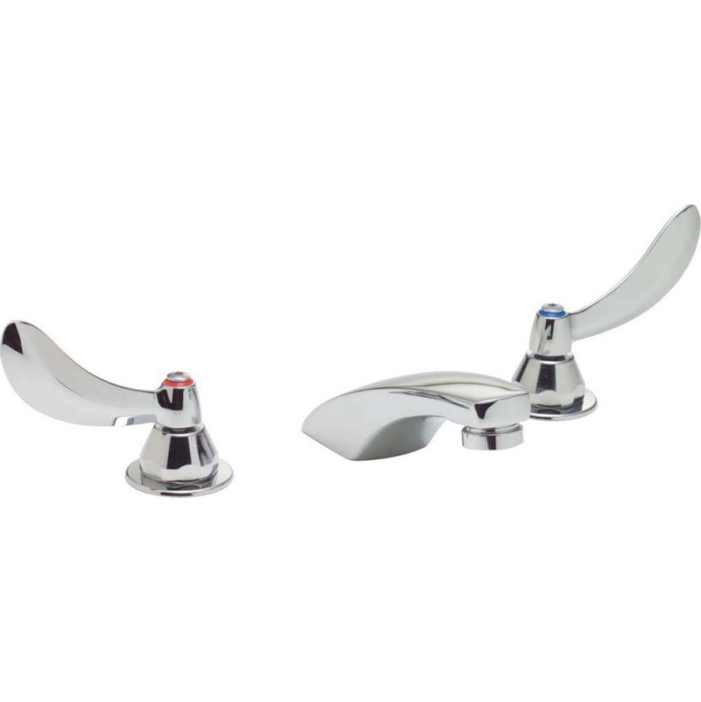 Delta Commercial - Commercial 23C1: Two Handle Widespread Bathroom Faucet - Less Pop-Up - Chrome