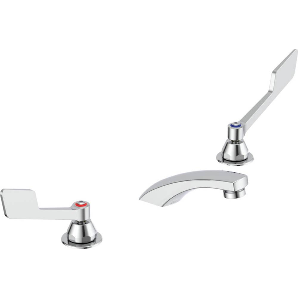 Delta Commercial - Commercial 23C1: Two Handle Widespread Bathroom Faucet - Less Pop-Up - Chrome