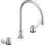 Delta Commercial - Commercial 23C6: Widespread Gooseneck - Chrome