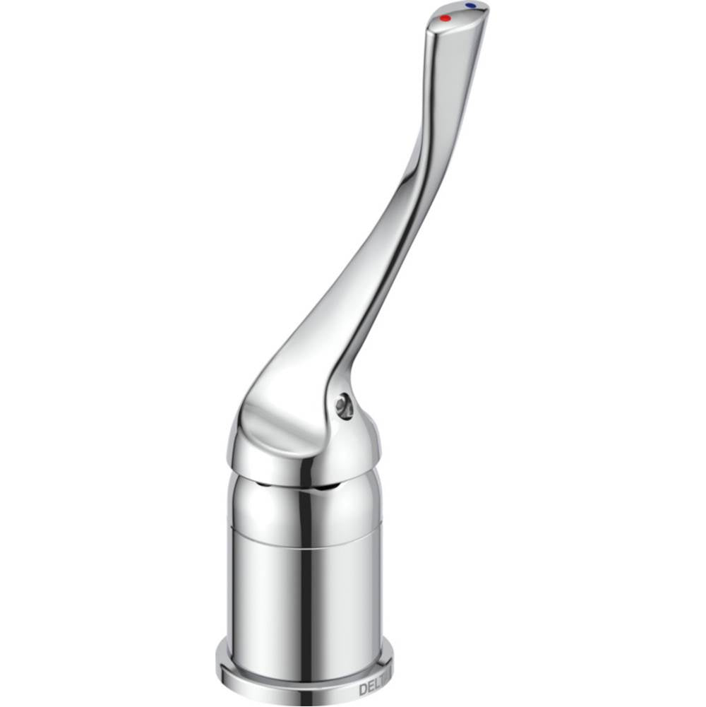 Delta Commercial - Commercial 24T2: Control Unit and Long Lever Handle Only - Chrome