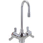 Delta Commercial - Commercial 25C3: Two Handle Single Shank Mixing Faucet - Chrome