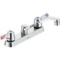 Delta Commercial - Commercial 26C3: Two Handle Deck-Mount Faucet - Chrome