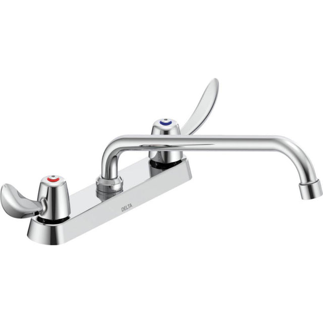 Delta Commercial - Commercial 26C3: 8'' Cast Deck Mount - Chrome