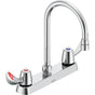 Delta Commercial - Commercial 26C3: 8'' CAST DECKMOUNT - Chrome