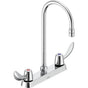 Delta Commercial - Commercial 26C3: 8'' Cast Deck Mount Faucet - Chrome