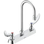Delta Commercial - Commercial 26C3: 8'' Cast Deck Mount - Chrome