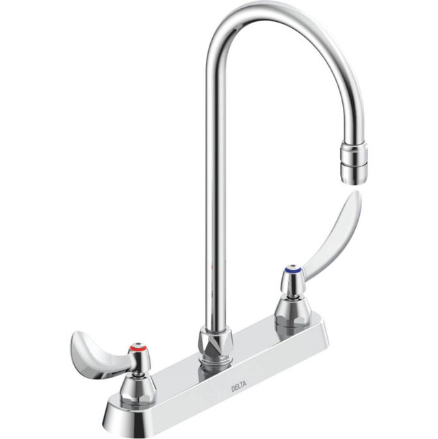 Delta Commercial - Commercial 26C3: 8'' Cast Deck Mount - Chrome