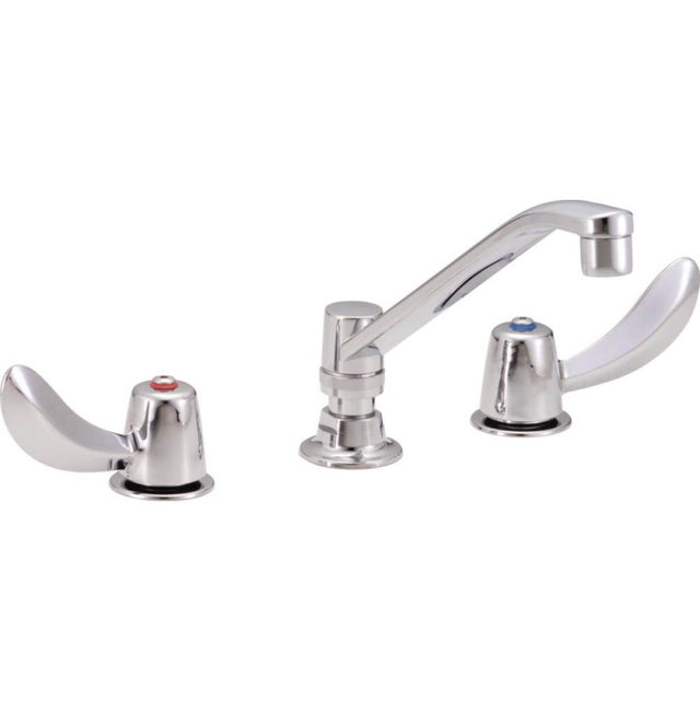 Delta Commercial - Commercial 27C1 / 27C2: Two Handle 8'' Below Deck Mount Faucet - Chrome