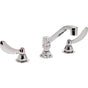 Delta Commercial - Commercial 27C1 / 27C2: Two Handle 8'' Below Deck Mount Faucet - Chrome