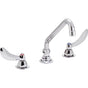 Delta Commercial - Commercial 27C1 / 27C2: Two Handle 8'' Below Deck Mount Faucet - Chrome