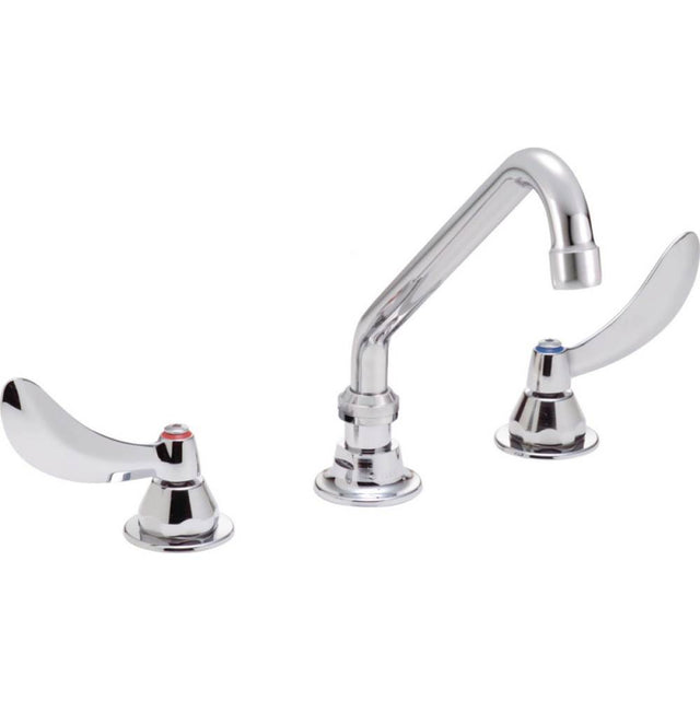 Delta Commercial - Commercial 27C1 / 27C2: Two Handle 8'' Below Deck Mount Faucet - Chrome