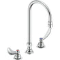 Delta Commercial - Commercial 27C1 / 27C2: Two Handle Sink Faucet - Chrome