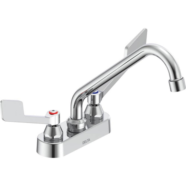 Delta Commercial - Commercial 27C4 / 27C5 / 27C6: 4'' Cast Deck Mount - Chrome