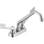 Delta Commercial - Commercial 27C4 / 27C5 / 27C6: 4'' Cast Deck Mount - Chrome