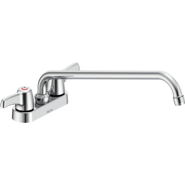 Delta Commercial - Commercial 27C4 / 27C5 / 27C6: 4'' Cast Deck Mount - Chrome