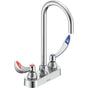 Delta Commercial - Commercial 27C4 / 27C5 / 27C6: 4'' Cast Deck Mount - Chrome