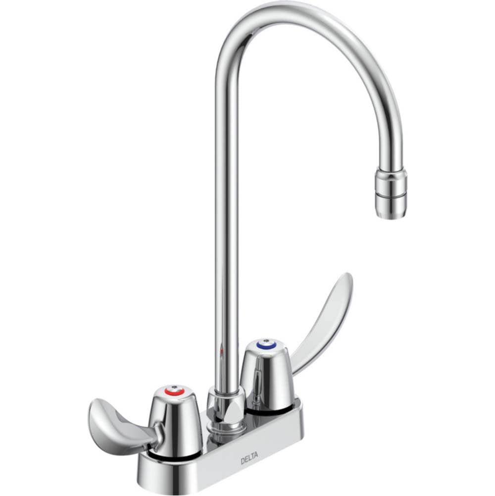 Delta Commercial - Commercial 27C4 / 27C5 / 27C6: 4'' Cast Deck Mount - Chrome