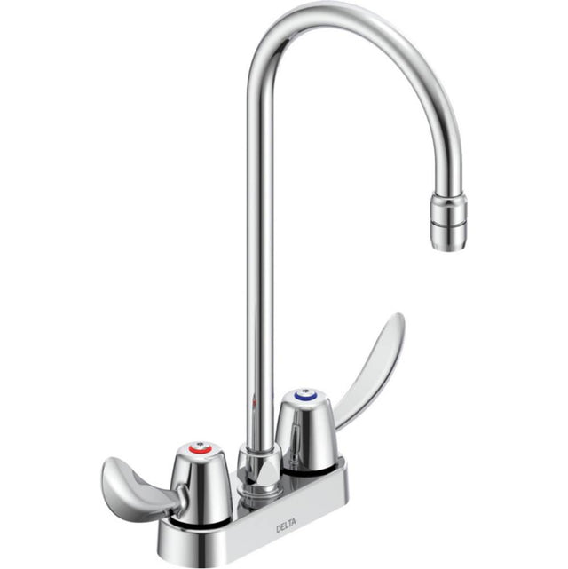 Delta Commercial - Commercial 27C4 / 27C5 / 27C6: 4'' Cast Deck Mount - Chrome