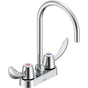 Delta Commercial - Commercial 27C4 / 27C5 / 27C6: Two Handle 4'' Deck Mount Faucet - Chrome