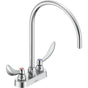 Delta Commercial - Commercial 27C4 / 27C5 / 27C6: 4'' Cast Deck Mount - Chrome