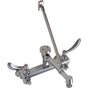 Delta Commercial - Commercial 28C2: Two Handle 8'' Wall Mount Service Sink Faucet - Chrome
