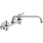 Delta Commercial - Commercial 28C3 / 28C4 / 28C6: Two Handle 8'' Wall Mount Service Sink Faucet - Chrome