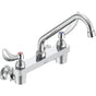 Delta Commercial - Commercial 28C3 / 28C4 / 28C6: Two Handle 8'' Wall Mount Service Sink Faucet - Chrome