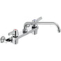 Delta Commercial - Commercial 28C3 / 28C4 / 28C6: Two Handle 8'' Wall Mount Service Sink Faucet - Chrome