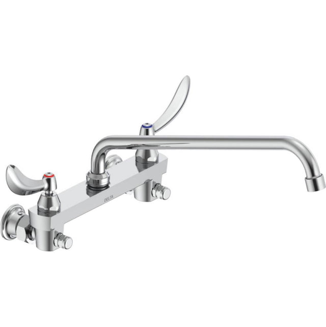 Delta Commercial - Commercial 28C3 / 28C4 / 28C6: TWO HANDLE 8'' WALL-MOUNT SERVICE SINK FAUCET - Chrome