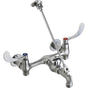 Delta Commercial - Commercial 28C / T9: Wall Mount Service Sink Faucet with Lever Handles & Adj Centers - Chrome