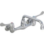 Delta Commercial - Commercial 28P4: Two Handle 8'' Wall Mount Service Sink Faucet - Chrome